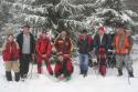 snežilo aj pršalo, ale turistu nič nezdolá snežilo aj pršalo, ale turistu nič nezdolá
